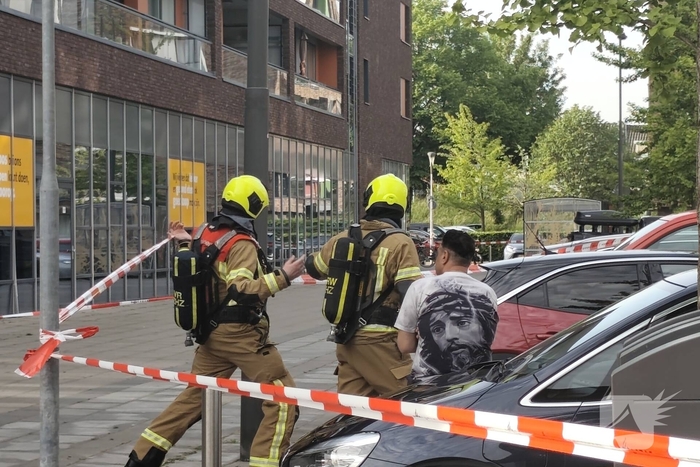 Brand in winkel leidt tot ontruiming