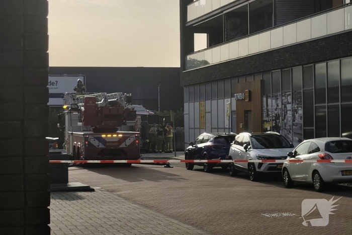 Brand in winkel leidt tot ontruiming