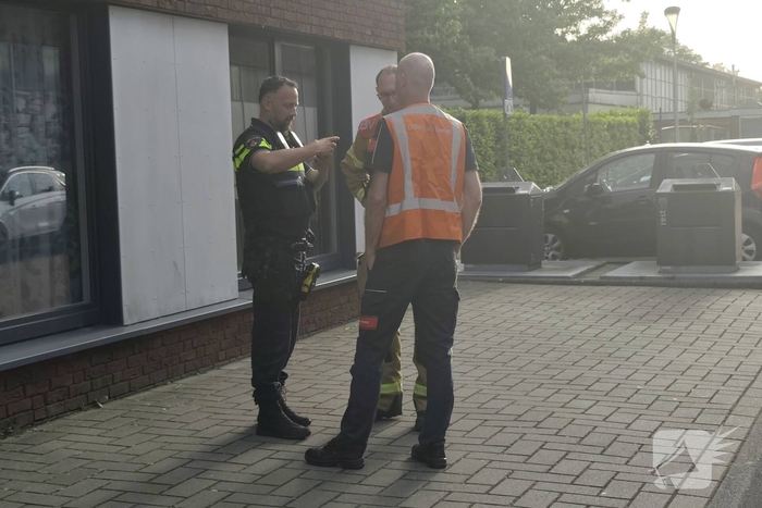 Brand in winkel leidt tot ontruiming
