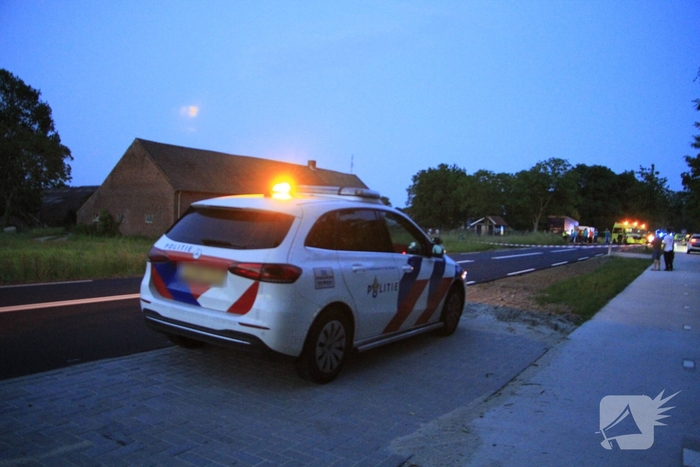 Ernstig ongeval met bestelbus resulteert in gewonde