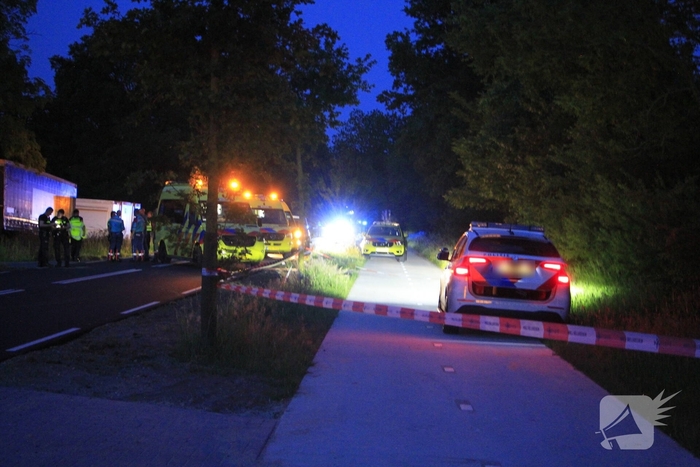 Ernstig ongeval met bestelbus resulteert in gewonde
