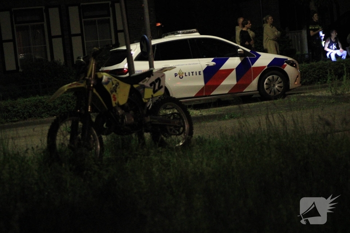 Brommerrijder komt ten val tijdens ongeval