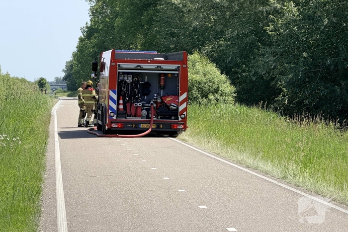 Bermbrandjes verontrusten hulpdiensten