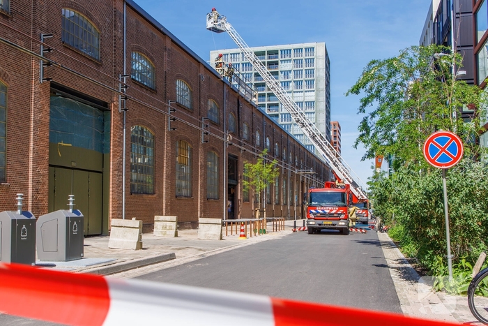 Brand in sportfaciliteit door hitte