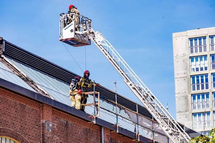 Brand in sportfaciliteit door hitte