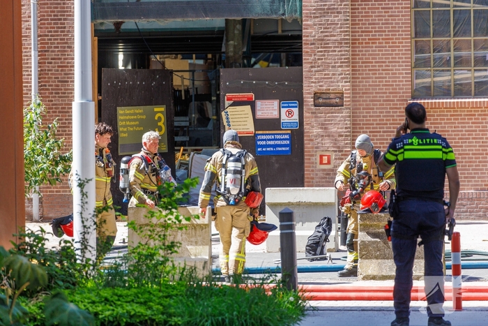 Brand in sportfaciliteit door hitte