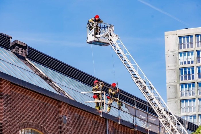Brand in sportfaciliteit door hitte