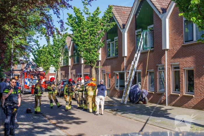 Woningbrand in Koog aan de Zaan geblust
