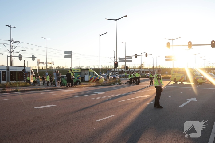 Drie auto's betrokken bij aanrijding met letsel