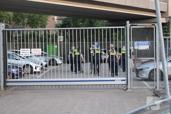 Politie bemiddelt tijdens protest