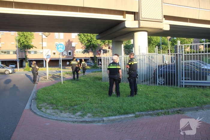 Politie bemiddelt tijdens protest
