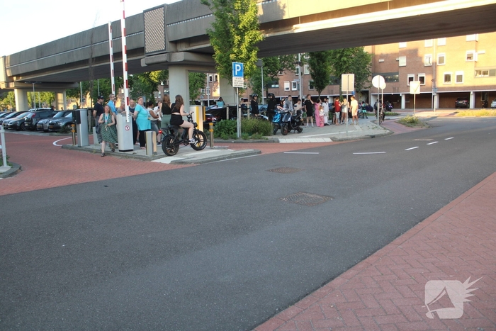 Politie bemiddelt tijdens protest