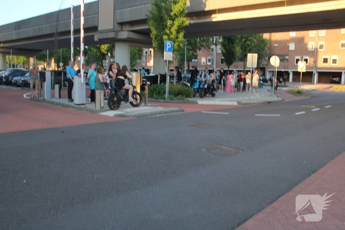 Politie bemiddelt tijdens protest