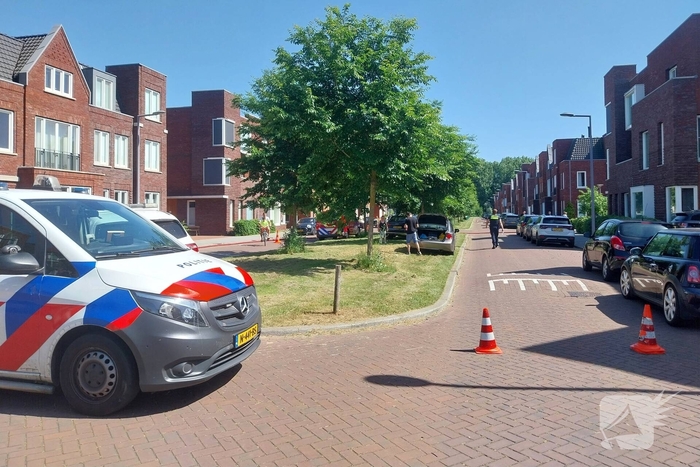 Flinke brand op dak van woning