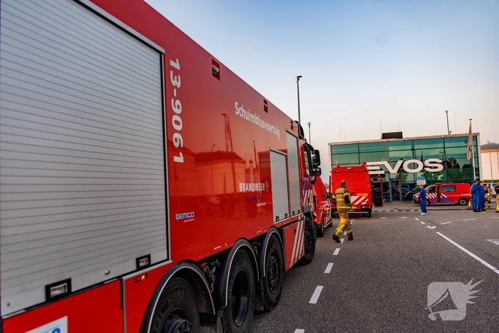 Ongeval met gevaarlijke stoffen bij brandstofoverslag