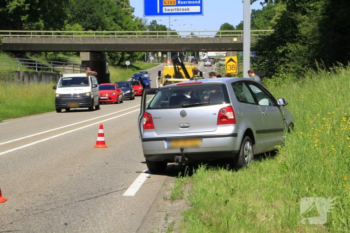 Aanrijding tussen voertuigen leidt tot lichte verkeershinder