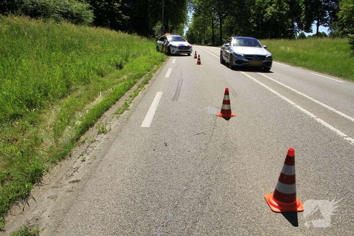 Aanrijding tussen voertuigen leidt tot lichte verkeershinder