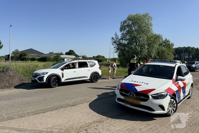 Aanrijding tussen twee voertuigen