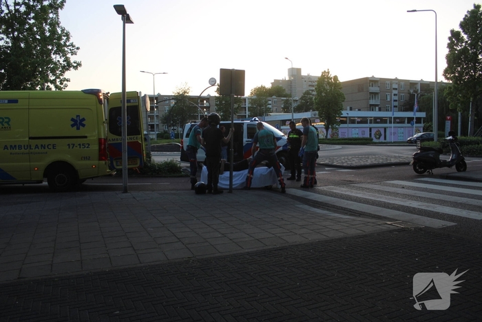 Weer ongeluk op meest beruchte rotonde spijkenisse