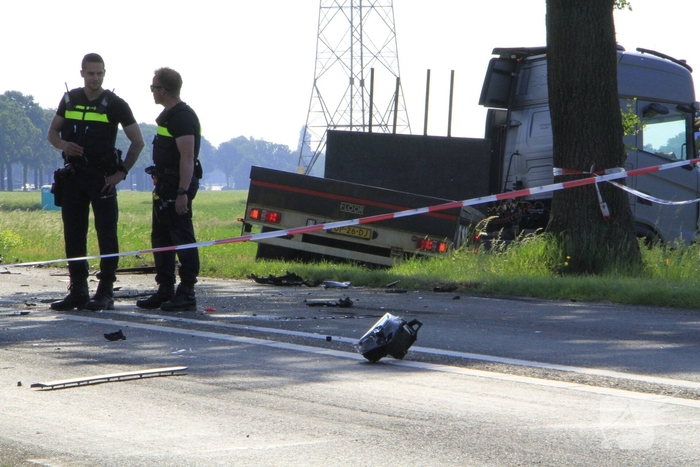 Dodelijk ongeval met vrachtwagen
