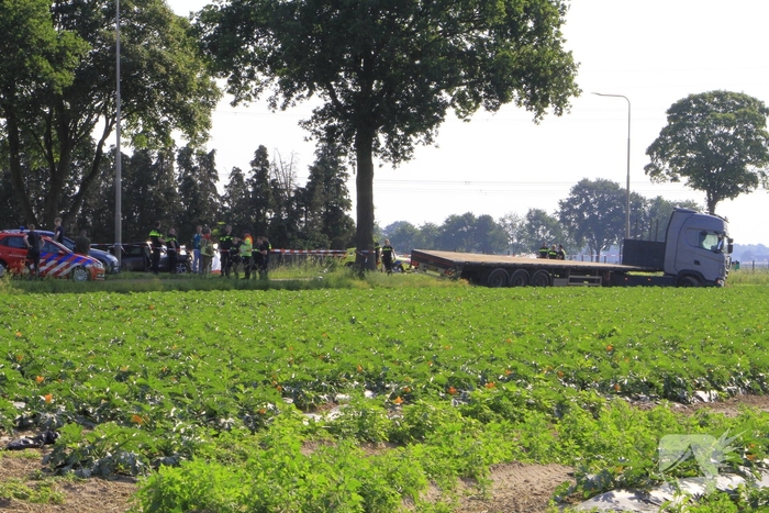 Dodelijk ongeval met vrachtwagen