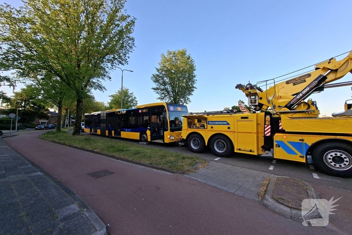 Defecte bus veroorzaakt verkeersstremming