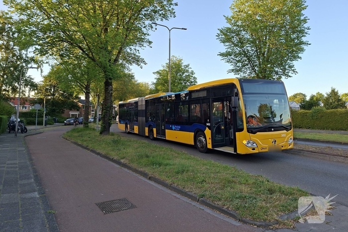 Defecte bus veroorzaakt verkeersstremming