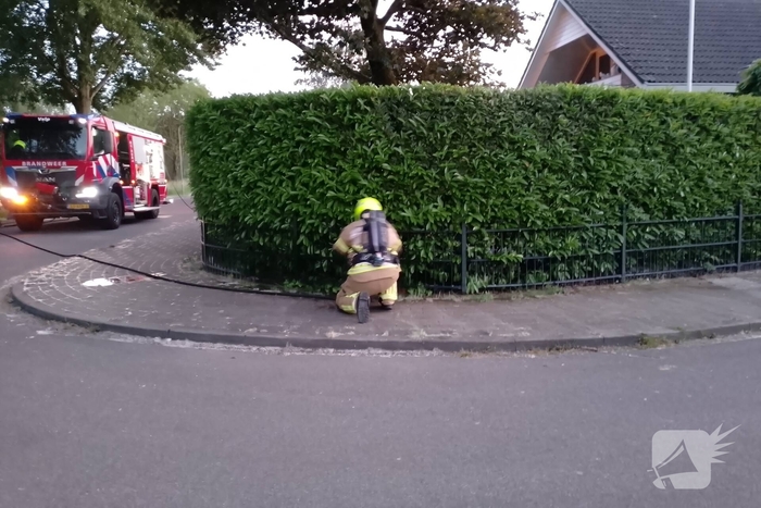 Bosschages vatten vlam na brandstichting