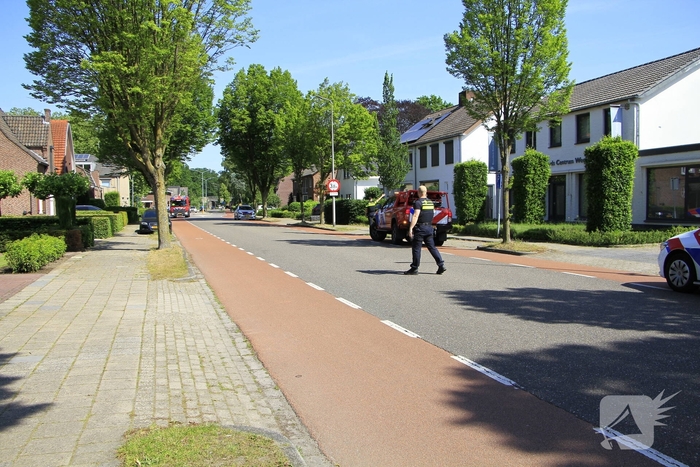 Gaslek tijdens graafwerkzaamheden