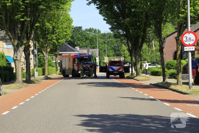 Gaslek tijdens graafwerkzaamheden