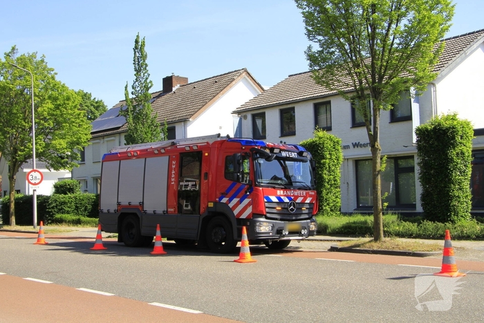 Gaslek tijdens graafwerkzaamheden