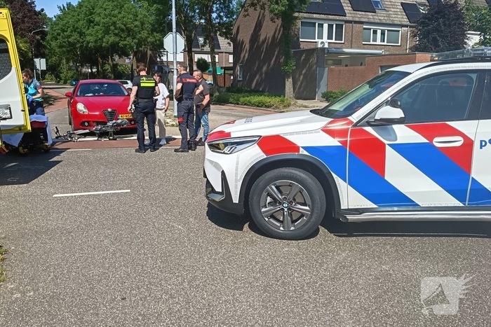Fietser aangereden door automobilist