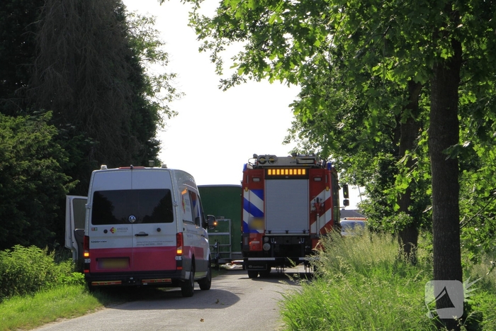 Gasleiding beschadigd bij graafwerkzaamheden