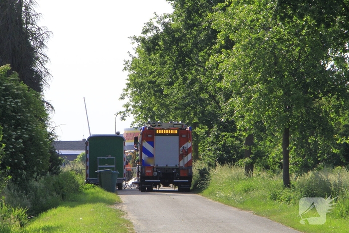 Gasleiding beschadigd bij graafwerkzaamheden