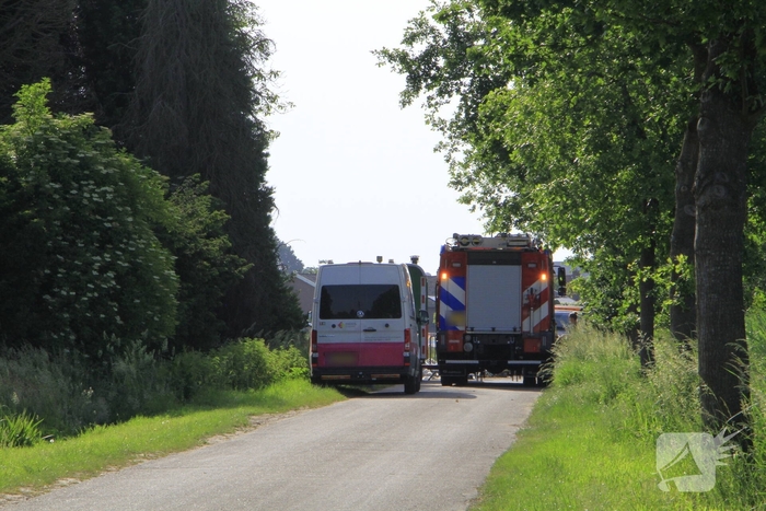 Gasleiding beschadigd bij graafwerkzaamheden