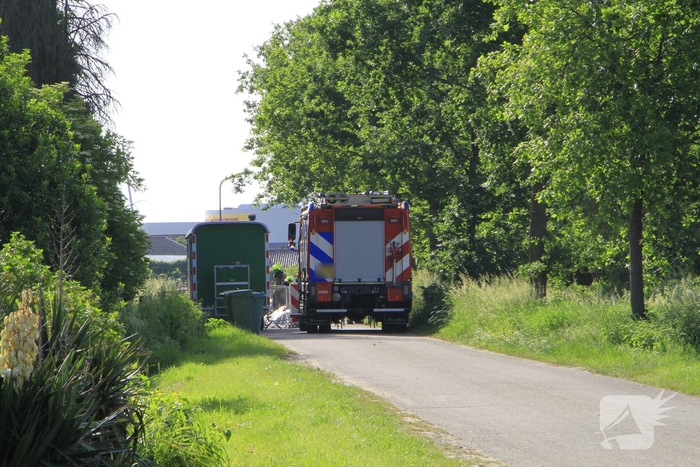 Gasleiding beschadigd bij graafwerkzaamheden