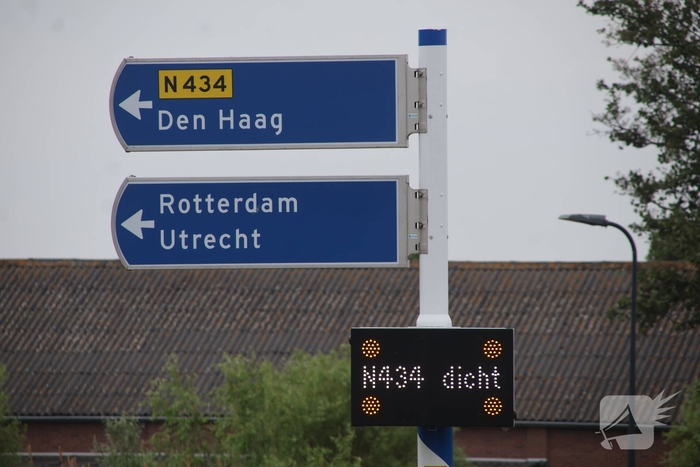 79-jarige motorscooterrijder overleden na ongeval op provinciale weg