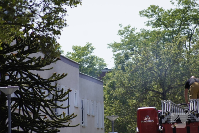 Flinke brand in meterkast van portiekwoning
