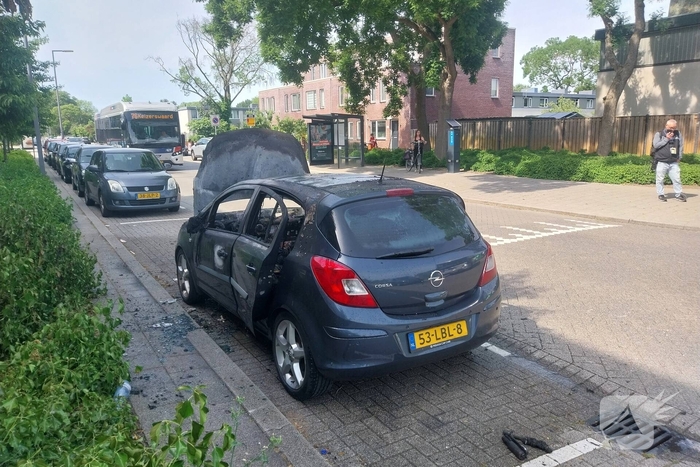 Auto loopt flinke schade op door brand