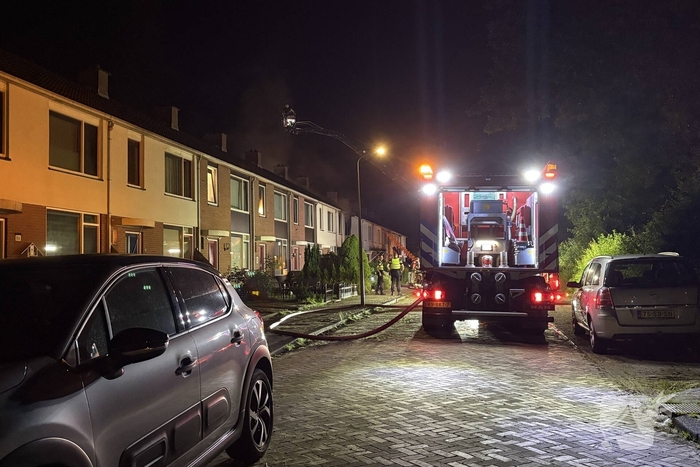 Woning uitgebrand in Hoogeveen