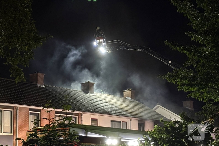 Woning uitgebrand in Hoogeveen
