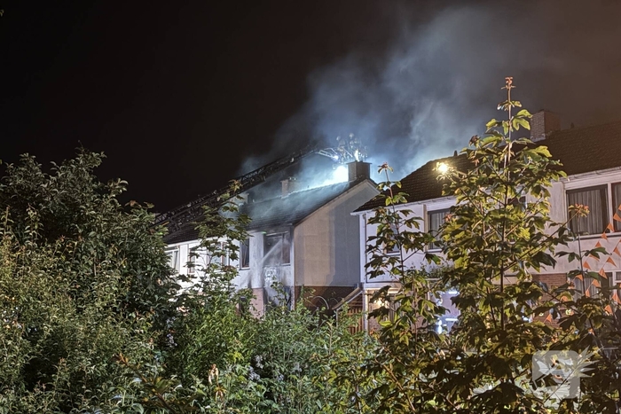 Woning uitgebrand in Hoogeveen