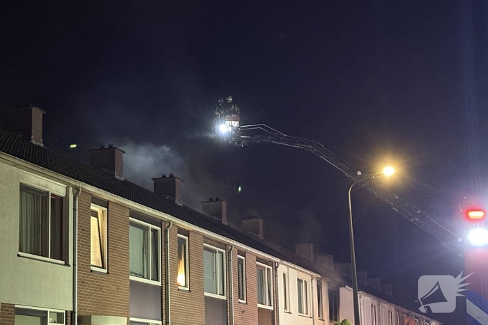 Woning uitgebrand in Hoogeveen