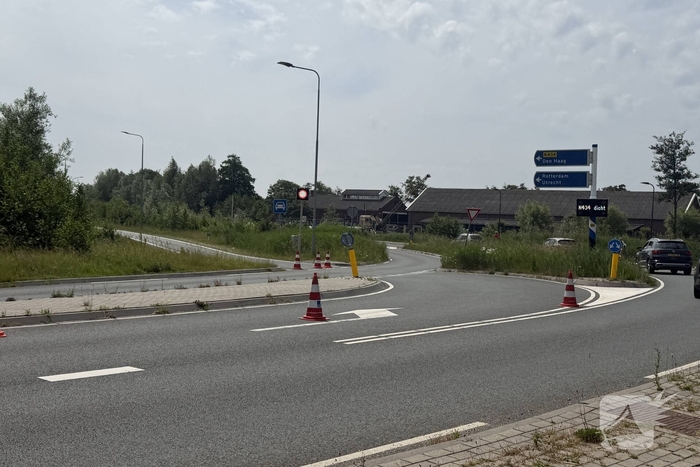 Wederom ongeval met motor nabij Corbulo tunnel