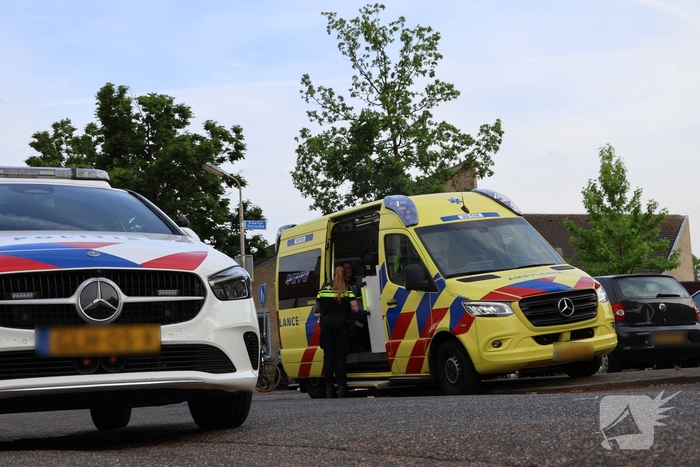 Fietsers komen met elkaar in botsing