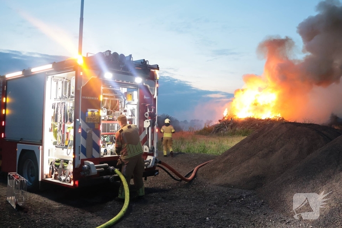 Forse buitenbrand in Amersfoort