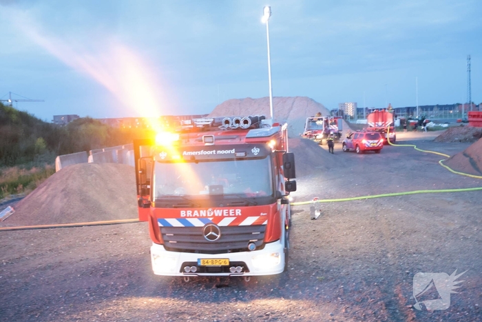 Forse buitenbrand in Amersfoort