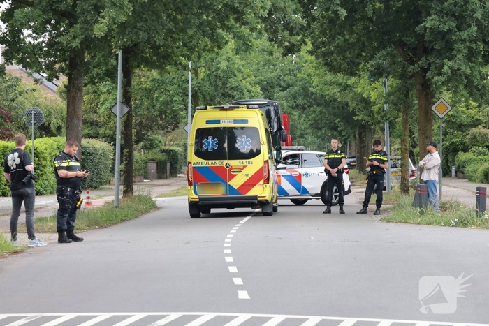 Ongeval met motorscooter en auto leidt tot doorrijden