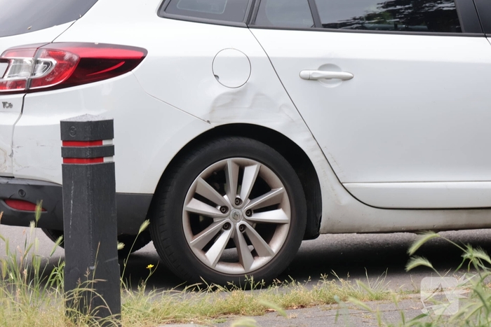 Ongeval met motorscooter en auto leidt tot doorrijden