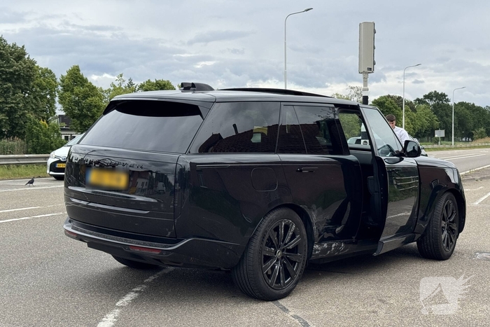 Botsing tussen twee auto's in Aarle-Rixtel
